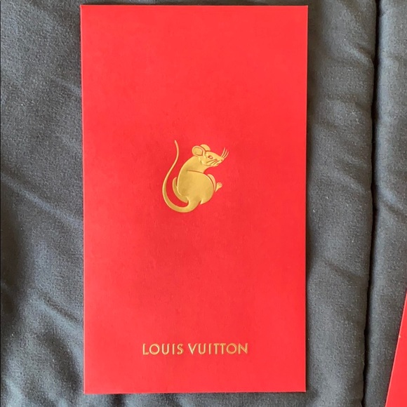LouisVuitton PostCard & ChineseEnvelope Rat & Pig - Picture 2 of 6